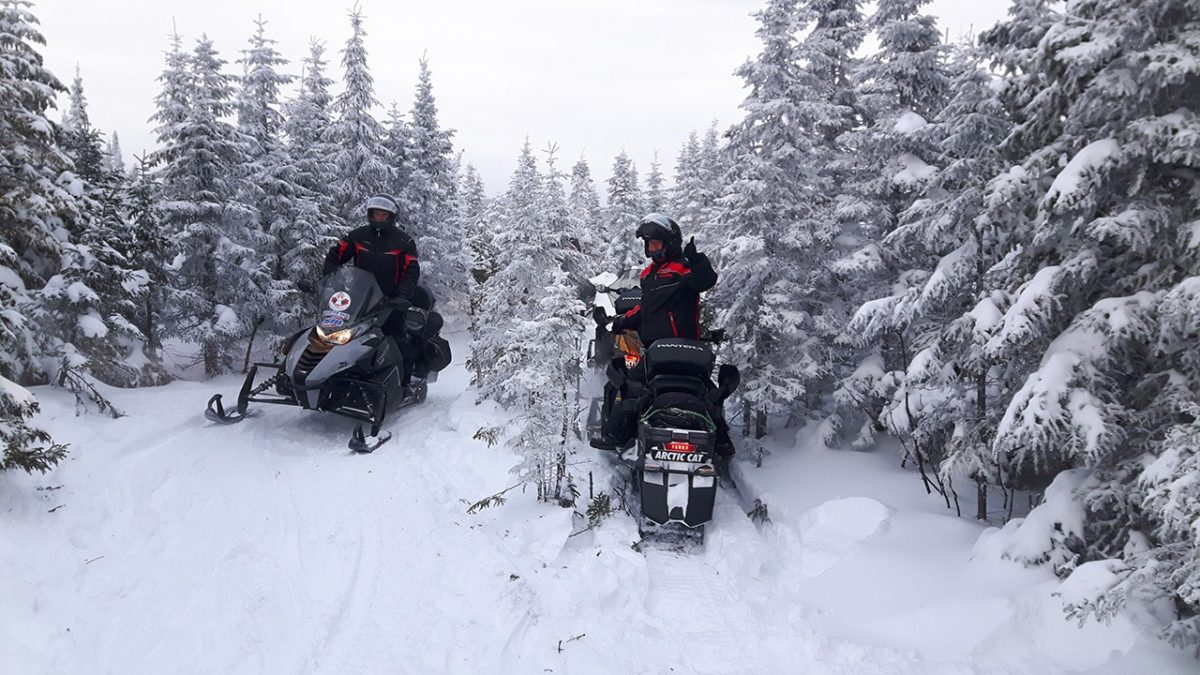 Raid Motoneige - Raid des Monts Valin